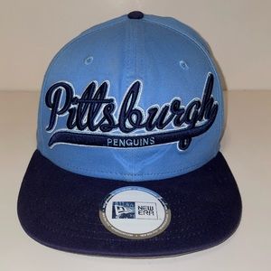 NHL Pittsburgh Penguins Blue Snapback Hat